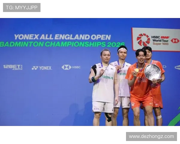 （体育）羽毛球——世锦赛：金元浩／徐承宰获得男双冠军